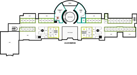 Level 4 map of the Lillis Business Complex