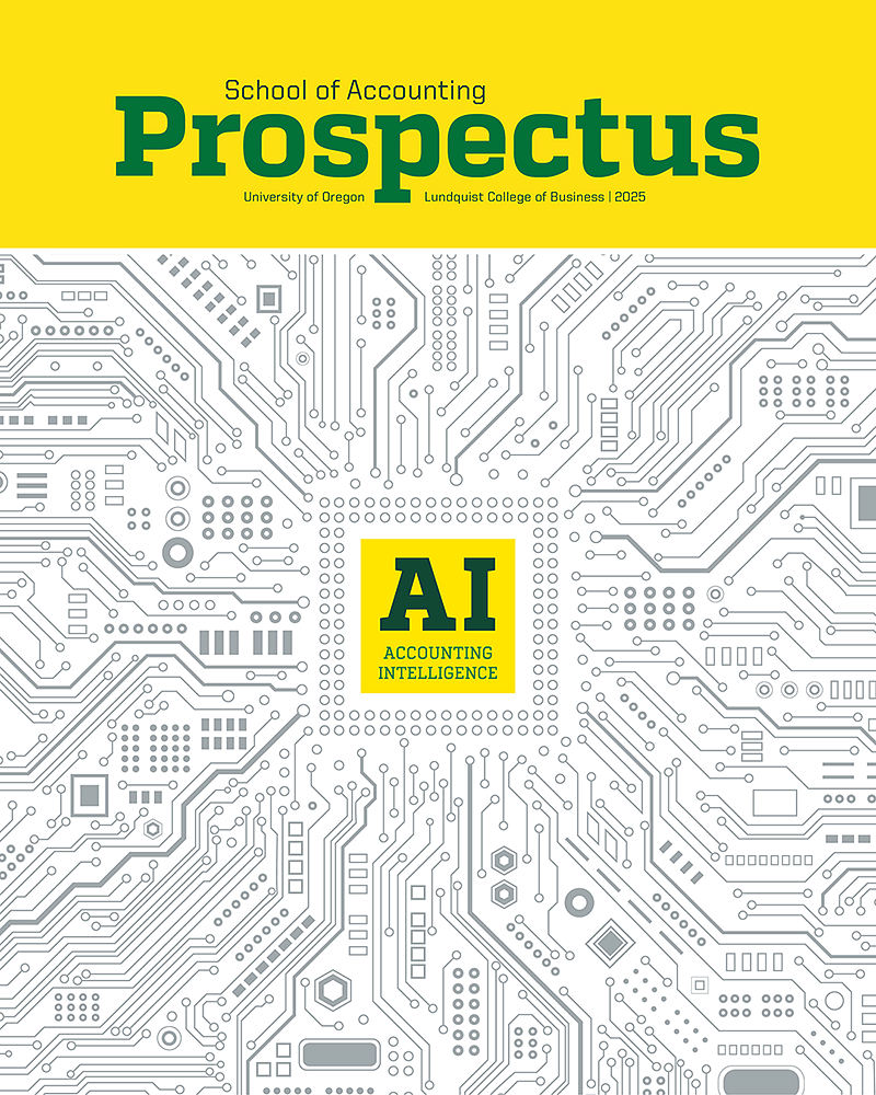 Cover of the 2025 School of Accounting Prospectus