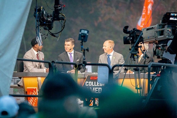 GameDay hosts during broadcast