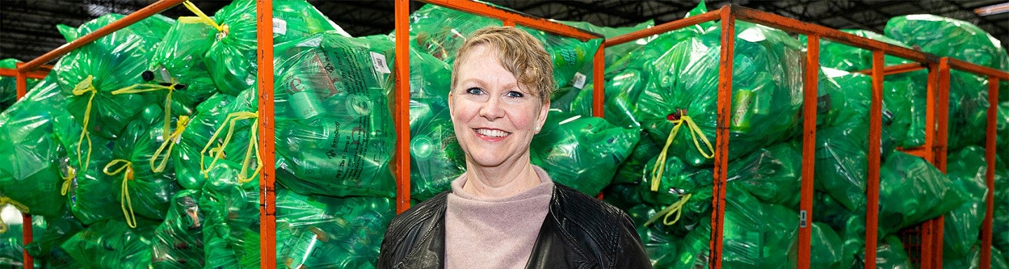 Marisa Kraft found a position closer to her values at Oregon Bottle Recycling Cooperative.