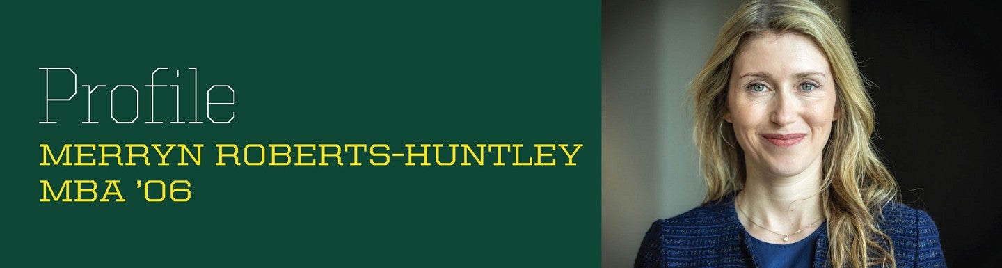 Alumna Profile Merryn Roberts Huntley