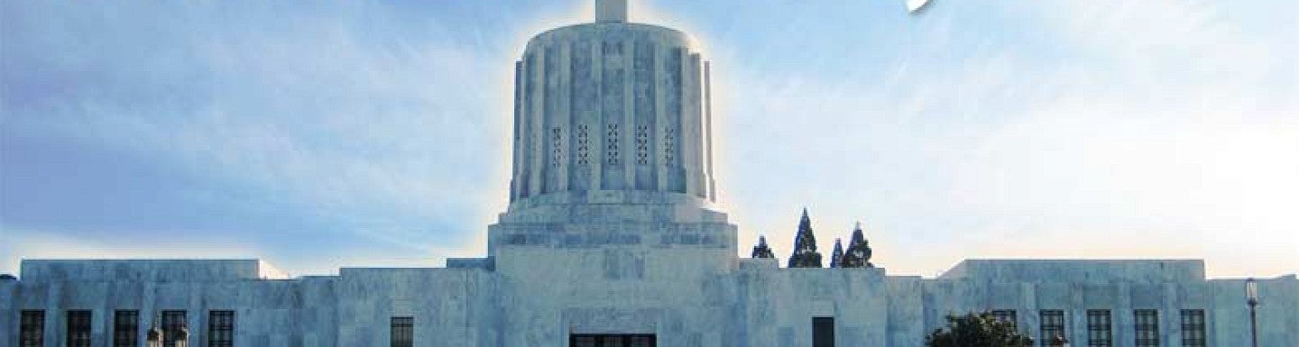 The Oregon Capital Building in Salem