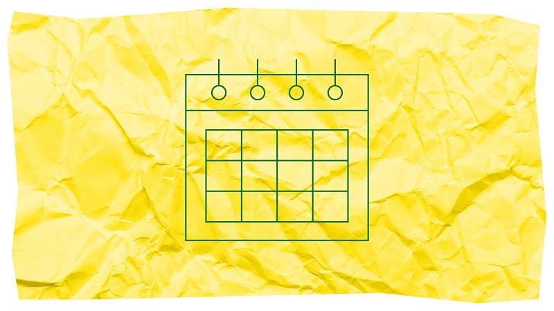 Icon of a calendar.