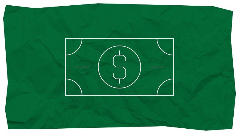 Icon of a dollar bill.
