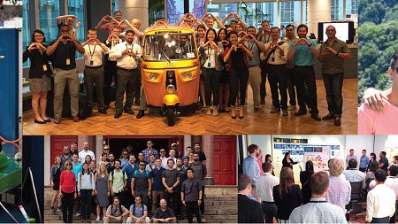 A collage of images from the 2016 Engaging Asia study tour