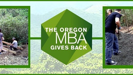 Incoming MBAs Give Back