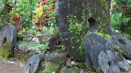 An ancient stone carving