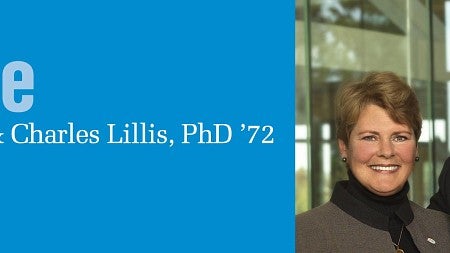 Profile - Gwen and Charles Lillis, PhD ’72