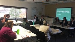 Oregon Consulting Group members present at Womenspace