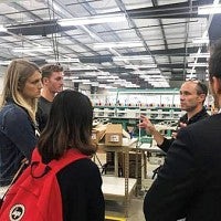 Oregon Consulting Group members visit Pacific Headwear